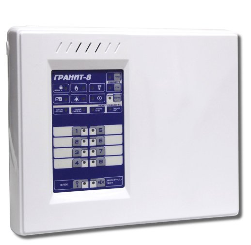 Прибор приемно-контрольный охранно-пожарный с GSM-коммуникатором для работы в составе системы ЛАВИНА Сибирский Арсенал Гранит-8Л (УК)