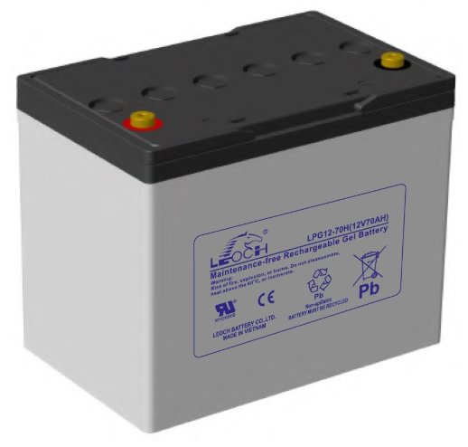 Аккумулятор герметичный свинцово-кислотный LEOCH LEOCH LPG 12-70 H