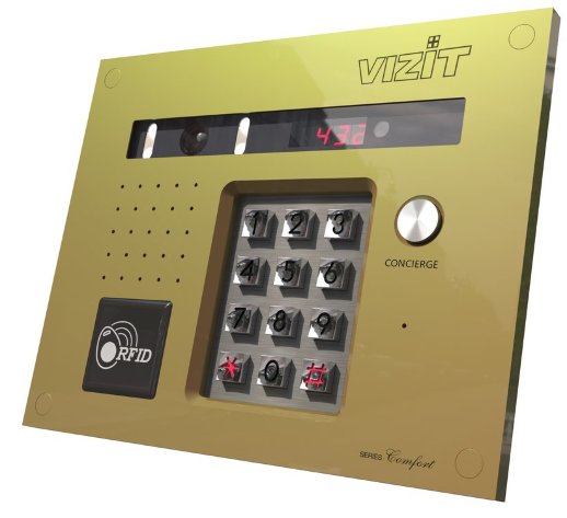 Вызывная панель цветная VIZIT БВД-432FCB