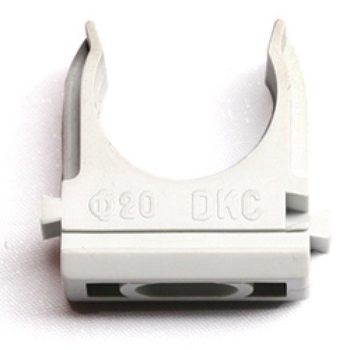 Держатель с защёлкой ДКС Держатель с защелкой D=20 (51020) (уп 100 шт)