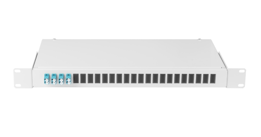 Кросс оптический 19" NIKOMAX NMF-RP08LCUS2-WS-ES-1U-GY