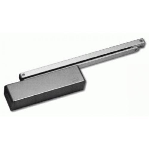 Доводчик для дверей весом до 120 кг, двухскоростной dormakaba TS-92 В без скользящего канала (коричневый)