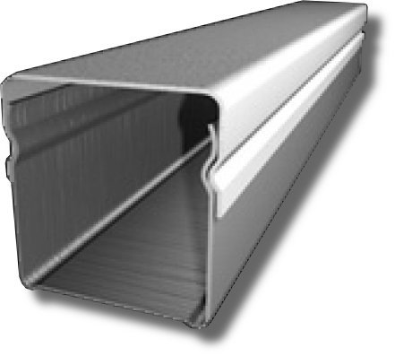 Кабельный канал металлический оцинкованный Гефест ККМО 15х15