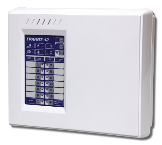 Прибор приемно-контрольный охранно-пожарный с GSM-коммуникатором для работы в составе системы ЛАВИНА Сибирский Арсенал Гранит-12Л (УК)