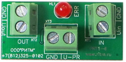 Одноканальный блок защиты от короткого замыкания Ритм PRT1