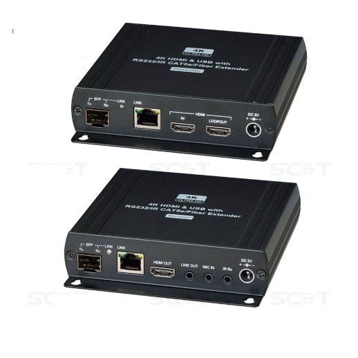 Удлинитель KVM SC&T HKM01-4K