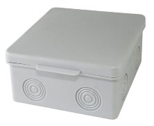 Коробка ОП 80х80х50мм, крышка, IP54, 7вх., без гермовводов (SQ1401-0812)