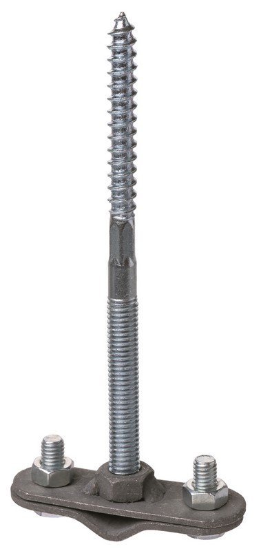 Держатель фасадный для прута Ø6-10мм, 250мм, дюбель TDM (SQ2402-3115)