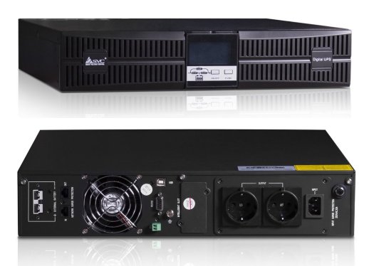 Источник бесперебойного питания SVC SVC RT-3KL-LCD/SE