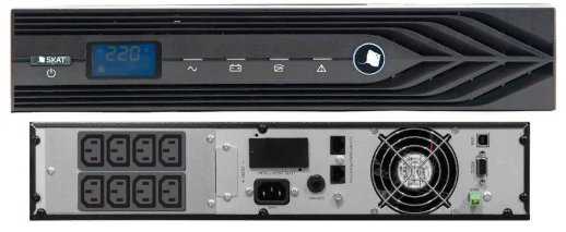 SKAT-UPS 1000 RACK+2x9Ah исп.E (8950)