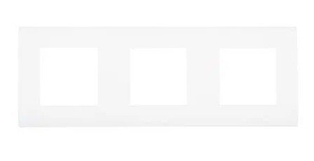 Рамка 3-постовая, белая, LK45 (854304)