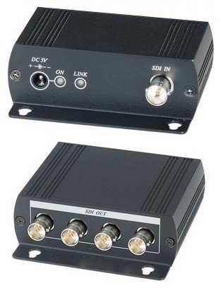 Разветвитель-усилитель 3G/HD-SDI SC&T SDI04D