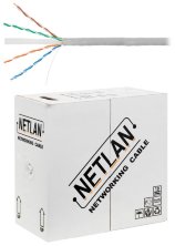 U/UTP 4pair, Cat6, Solid, In, PVC (EC-UU004-6-PVC-GY)