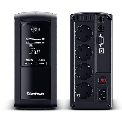 Источник бесперебойного питания CyberPower VP700ELCD