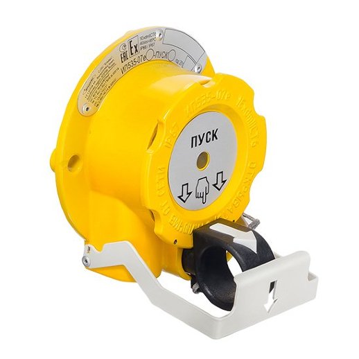 Извещатель пожарный ручной взрывозащищенный Эридан УДП 535-07е "Пуск", И2, КВБ12+КВБ12