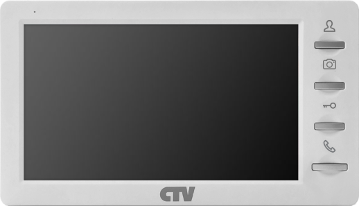 Монитор домофона цветной CTV CTV-M1701 S W (белый)