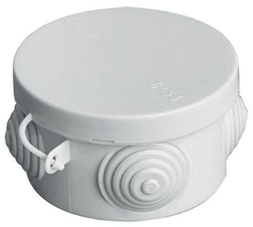 Распаячная коробка TDM ЕLECTRIC Коробка ОП D65х40мм, крышка, IP54, 4вх. (SQ1401-0101)