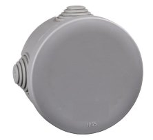 Коробка Ø80х40 распределительная открытой установки, IP55, 4 сальника (IMT35094)
