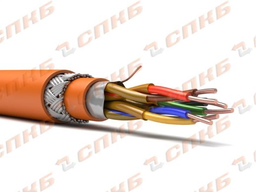 Кабель огнестойкий для групповой прокладки СПКБ-Техно ТЕХНОКСБКнг(А)-FRLS 1х2х0,98