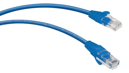 Патч-корд медный CABEUS PC-UTP-RJ45-Cat.5e-0.3m-BL-LSZH (9527c)