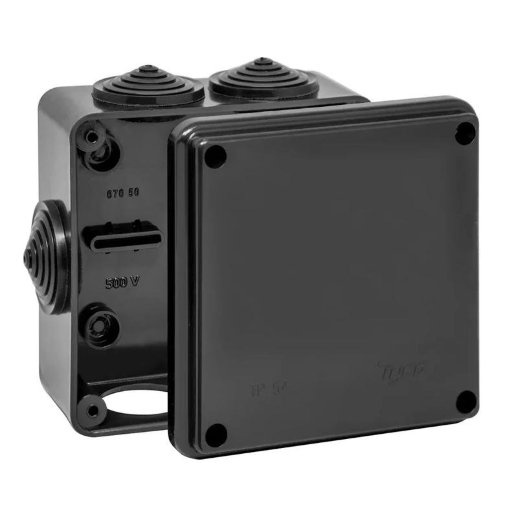 Коробка TYCO ОП 100х100х50мм УХЛ1 IP54 черный (67050Ч)