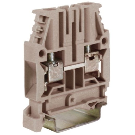 Проходной зажим ДКС Проходной зажим CBC.4GR, серый 4кв.мм (ZCBC04GR)