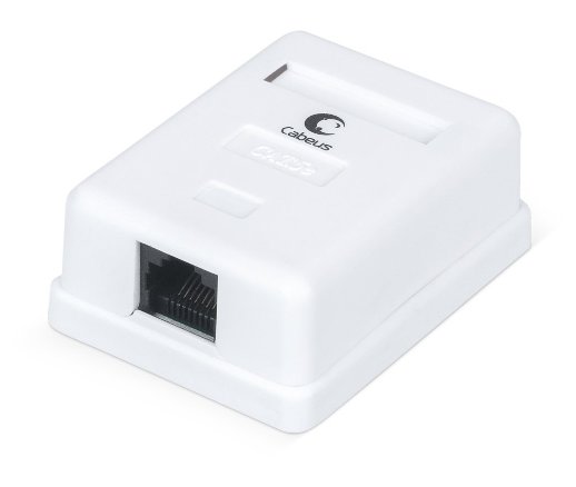Розетка RJ-45 CABEUS WS-8P8C-Cat.5e-1 (7246c)