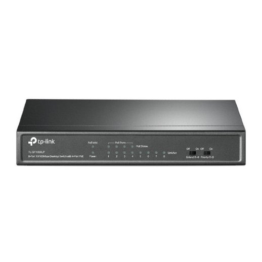 Коммутатор 8-портовый с PoE TP-Link TL-SF1008LP