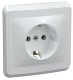 Розетка 1местн. ВЕГА IEK РС10-3-ВБ (ERV11-K01-16-DM)