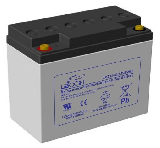 Аккумулятор герметичный свинцово-кислотный LEOCH LEOCH LPG 12-45
