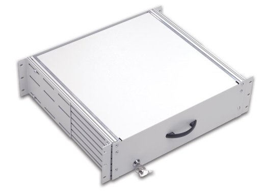 Ящик выдвижной с ключом LANDE LN-RAF-CEK-3U40-LG