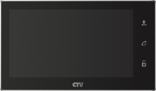 Монитор домофона цветной CTV CTV-M4706AHD B (чёрный)