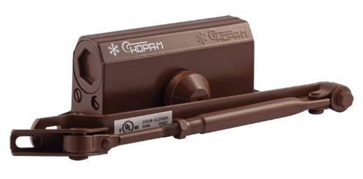 Доводчик дверной NORA-M НОРА-М №2S (коричневый)