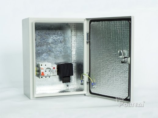 Шкаф с обогревателем и терморегулятором Охранная техника ТШУ-400.2.Н