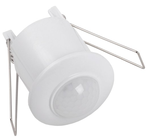 Датчик движения потолочный врезной IEK ДД 301 (LDD11-301-800-001) белый