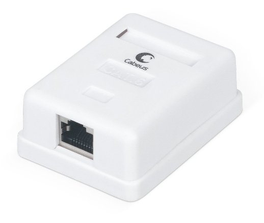 Розетка RJ-45 CABEUS WS-8P8C-Cat.6-SH-1 (7988c)