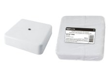Коробка КР 100х100х29 ОП белая, IP40, с клеммной колодкой (SQ1401-0908)
