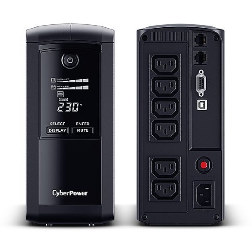 Источник бесперебойного питания CyberPower VP1000EILCD