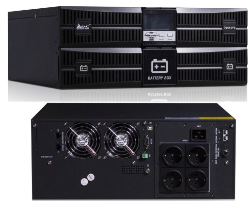 Источник бесперебойного питания SVC SVC RT-2KL-LCD/A2