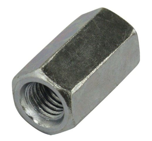 Гайка соединительная оцинкованная М12 (DIN 6334)(100шт) (PR08.2372)