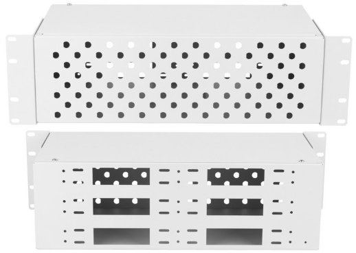 Кросс оптический 19" NIKOMAX NMF-RP96FC-WS-ES-3U-GY