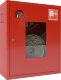 Шкаф пожарный навесной со стеклом красный ТОИР-М Ш-ПК-001НОК (ПК-310НОК)