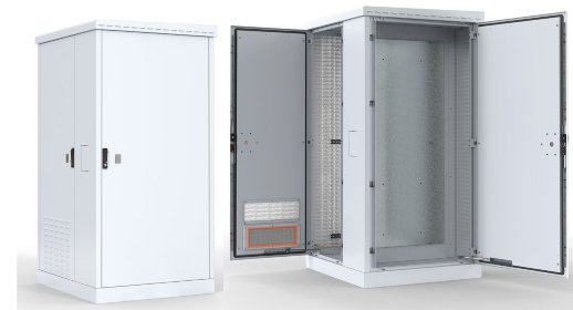 Шкаф уличный всепогодный напольный ЦМО ШТВ-2-24.10.6-43А3