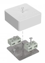 Коробка огнестойкая разветвительная 75х75х30 для кабель-канала (40-0450-FR6.0-4-4-Р)