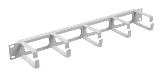 Кабельный организатор 19" CABEUS JB08-1U-GY (7916c)