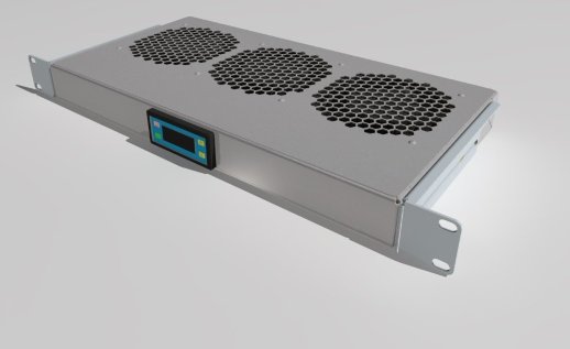 Модуль вентиляторный с контроллером REM R-FAN-3K-1U