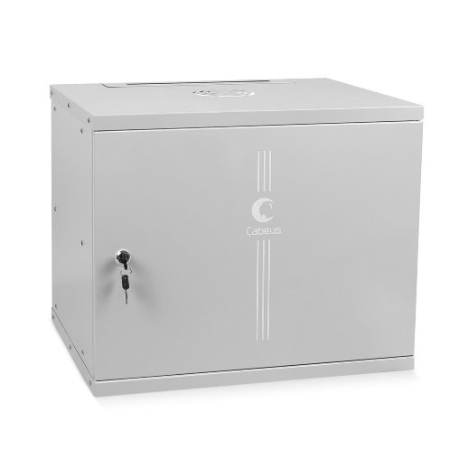 Шкаф настенный 19", 6U CABEUS WSC-05D-6U55/45m (10173c)