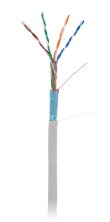 F/UTP 4pair, Cat5e, In,PVC (EC-UF004-5E-PVC-GY-1)