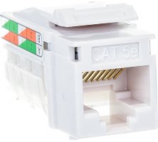 Механизм розетки компьютерной RJ-45. кат.5е. UTP LK45 (856100)