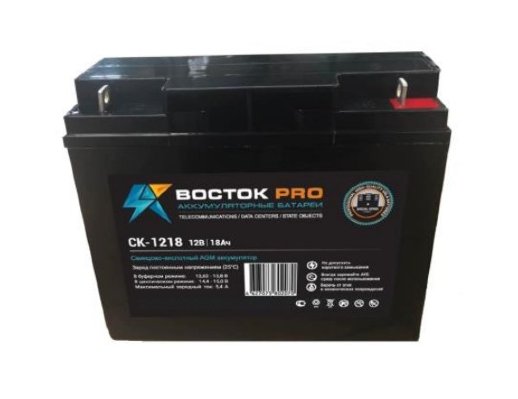 Аккумулятор герметичный свинцово-кислотный Восток Восток СК 1218